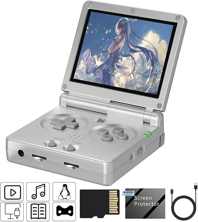 Anbernic RG35XXSP - 128GB - 10,000 Juegos