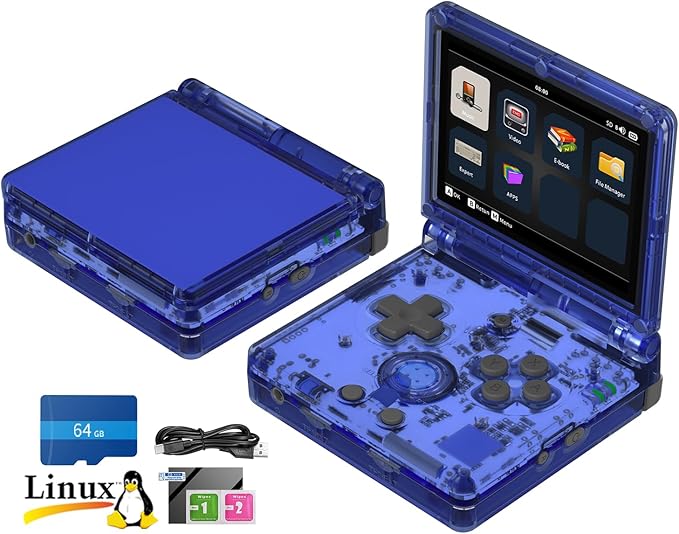 Anbernic RG35XXSP - 128GB - 10,000 Juegos