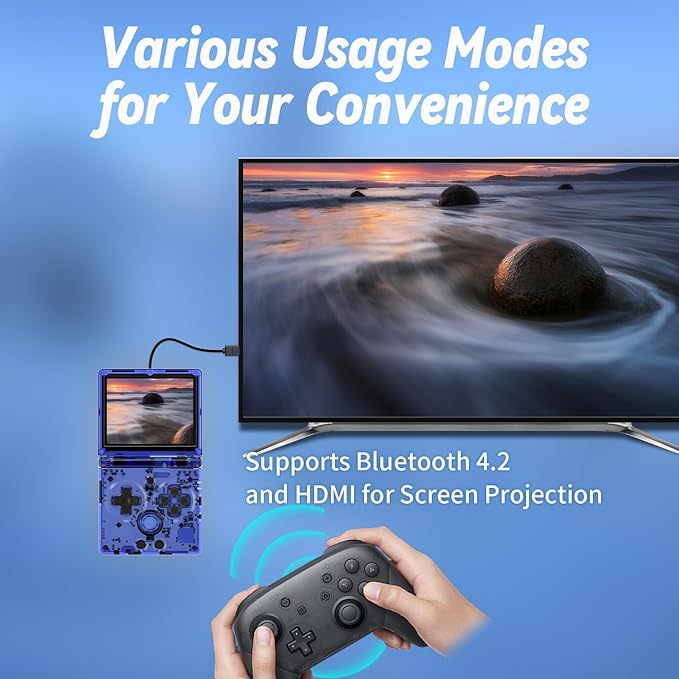 Anbernic RG35XXSP - 128GB - 10,000 Juegos